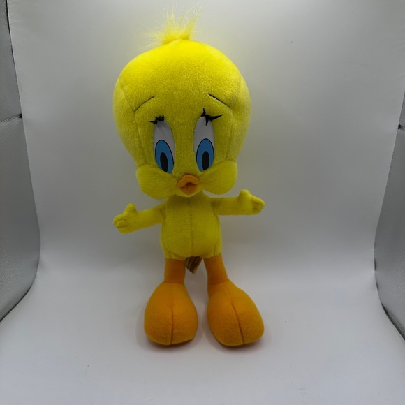 Applause Other - Applause Looney Tunes Tweety Bird‎ Plush Yellow Stuffed Animal Toy 1994